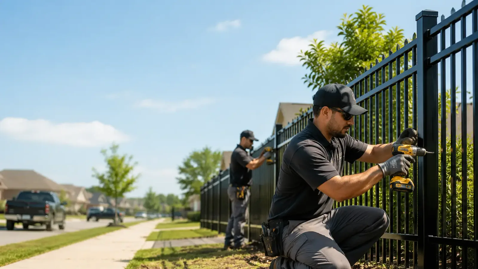 Metal Fence Installation in Cross Plains, TN